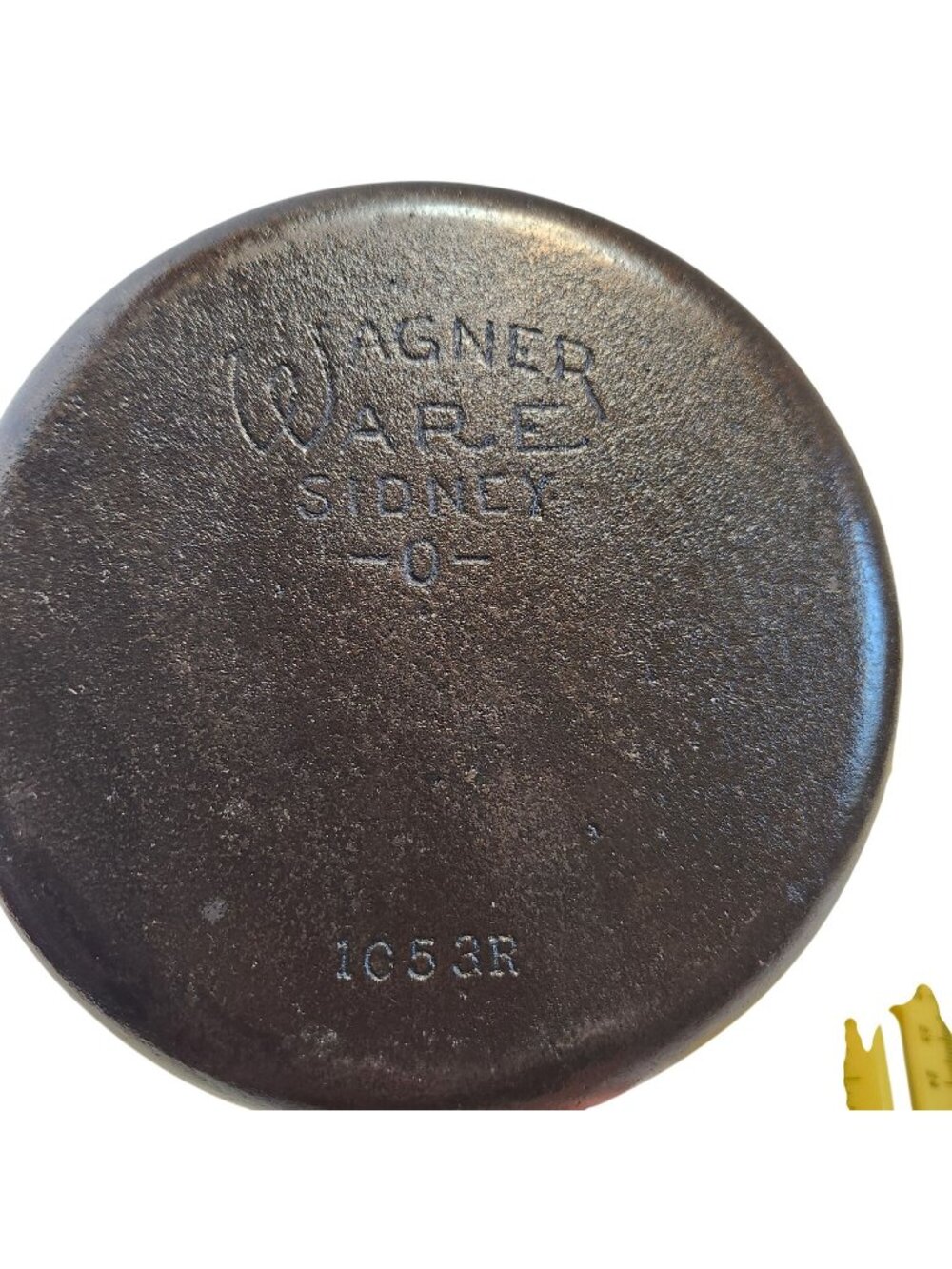 Wagner Ware Sidney -O- No. 3 Cast Iron Skillet 1053R Vintage Cookware